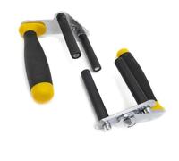 Helilyco Pince de support pour cloison sèche, outil de levage de panneaux robustes avec capacité de charge de 115 kg, ouverture de 45 mm, poignée antidérapante et manchon de plâtre, dalles, portes et
