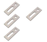 Helilyco Plaque d'adaptation pour boulons de suspension M10 en acier inoxydable PV Solar Mount Bracket 1 4 12 Pack