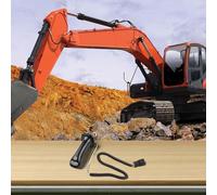 Helilyco Poignée de manette de rechange en métal et plastique noir pour pelleteuse DX225 DH225-9 DH300-9 DX150 215 300 370-9C