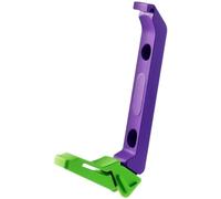 Helilyco Porte-bidon pour vélo de 330 ml, libération rapide PA6 avec absorption des chocs, support léger pour boissons de montagne et vélos pliants, violet