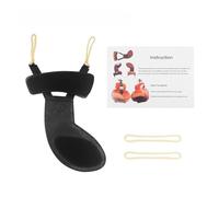 Helilyco Protège-menton pour violon 4/4, 3/4, 1/2, 1/4, 1/8, 1/16, en coton, doux pour la peau, lavable, design double reliure avec 2 bandes élastiques