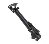 Helilyco Rehausseur de potence de vélo pliable pour un confort amélioré dans les rues de la ville et les sentiers (B Noir)