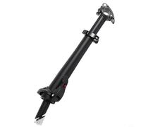 Helilyco Rehausseur de potence de vélo pliable pour un confort amélioré dans les rues de la ville et les sentiers (A Noir)