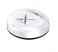 Helilyco Robot pour aspirateur domestique, balayeuse automatique avec taux de nettoyage élevé, batterie Li-ion rechargeable USB, poils d'animaux et poussière, noir