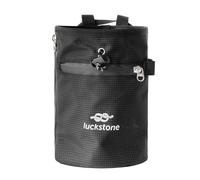 Helilyco Sac à craie pour escalade et haltérophilie, tissu Oxford 420D avec doublure en polaire, design anti-fuite, ceinture réglable de 60 à 110 cm, convient pour gymnastique, bleu