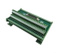 Helilyco SCSI 50 broches Bornier DIN Rail Mount Connecteur CN Slot Interface Adaptateur