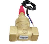 Helilyco SEN-DB15 Interrupteur indicateur de débit d'eau pour systèmes de canalisation d'alimentation en eau avec filetage 52,17 cm, filetage G1/2", 5-15 L/min, capteur de débit à palette IP66