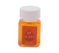 Helilyco Solution d'étalonnage du pH 50 ml, kit tampon d'étalonnage du pH pour test d'eau hydroponique en laboratoire avec pH 4,00/7,00/10,01 et ORP222mV (4,0)