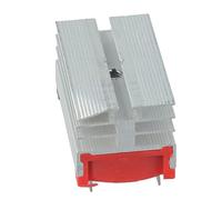 Helilyco SQL Redresseur de pont triphasé 50 A 1000 V avec dissipateur thermique, boîtier en alliage d'aluminium sans balais, 60 x 34 x 30 mm