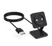 Helilyco Station de charge magnétique compacte pour Suunto 9 Peak for Pro, support de charge rapide avec câble USB, support de bureau ABS, noir