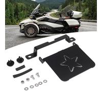 Helilyco Support de siège à rabat en alliage d'aluminium pour Spyder 2020-2025, installation rapide pour kit de levage de siège, facile pour le carburant pour accéder au réservoir, noir