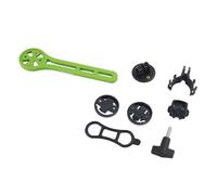 Helilyco Support pour ordinateur de vélo de route pour guidon intégré, support d'extension en nylon pour Bryton pour Cateye avec support d'éclairage et 3 adaptateurs