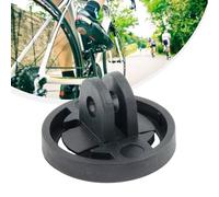 Helilyco Support pour ordinateur de vélo en ABS noir pour Bryton pour Wahoo, pour support de vélo de base et feu avant, 34 mm