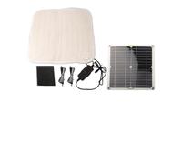Helilyco Tapis chauffant électrique solaire pour animal domestique - Couverture chaude réglable en coton confortable pour chiens et chats - Blanc - 42 x 29 cm