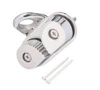 Helilyco Taquet de corde en acier inoxydable 316 5 x 38 mm pour câbles marins finition polie avec motif came pour bateaux, yachts et usage domestique