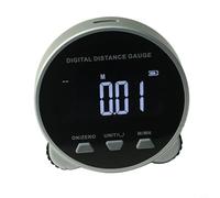 Helilyco Télémètre électronique avec écran LCD, type rechargeable, règle numérique courbe arbitraire et mesure cylindrique jusqu'à 199999 m