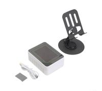 Helilyco Testeur de qualité de l'air portable pour maison, bureau, camping | Tracks, HCHO, TVOC, pour la température, l'humidité ; pour un taux de mise à jour de 1 s ; écran couleur HD ; visualisation