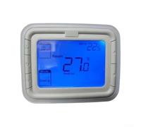 Helilyco Thermostat numérique LCD T6861H2WB - Contrôle de la bobine de | Écran LCD clair, modes de chauffage et de refroidissement, contrôle précis de la température, interface conviviale