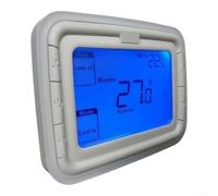 Helilyco Thermostat numérique LCD T6861H2WB - Contrôle de la bobine de | Écran LCD clair, modes de chauffage et de refroidissement, contrôle précis de la température, interface conviviale