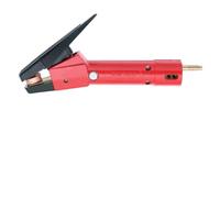 Helilyco Torche de gougeage en carbone avec pince porte-électrode pour coupe de métal, pression de travail 10 bar, tiges de 4 à 10 mm, rouge et noir