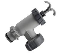 Helilyco Valve à piston de piscine de rechange pour pompe de filtration Intex 1500 2500 4000 GPH, compatible avec chlorinateur d'eau salée et raccords de tuyau de 1,3 cm