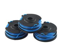 Helilyco Wolf GT840, GT850 Lot de 3 bobines de rechange pour débroussailleuse GT-for F10 (2013) Filetage 06 mm Longueur 2 x 5 m