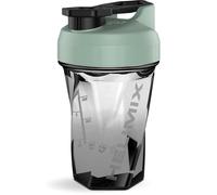 HELIMIX 2.0 Vortex Protein Shaker, 500 ml (20 oz) - Gourde Portable et Étanche pour Boissons Protéinées & Smoothies, Sans Bille, Compatible Lave-Vaisselle