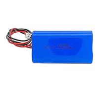 HELINAZI Batterie Lithium-ION 18650, 3.7V, 4400mAh/5200mAh/7600mAh, Batterie Rechargeable avec Prise XH 2P,4400mah