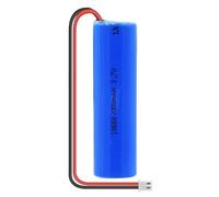 HELINAZI Batterie lithium-ion 3,7 V 2000 mAh 18650 remplaçable avec connecteur XH 2 broches