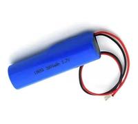 HELINAZI Batterie Rechargeable Lithium-ION 18650, Batterie de Remplacement 3.7V avec connecteur XH2.54,3800mAh