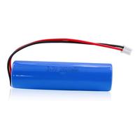 HELINAZI Batterie Rechargeable Lithium-ION 3,7 V 2600 mAh pour Produits électroniques de Bricolage, Jouets, éclairage, équipement Bluetooth avec Prise PH2.0/XH2.54 2P,Ph2.0 2p Plug