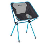 Helinox Café Chair | Une Chaise légère et compacte à Dossier Droit pour s’asseoir à Table Idéale pour Vos Repas, Jouer à des Jeux, ou pour Travailler (Black)