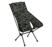 Helinox Chair One Chaise de camping à dossier haut (re), 1,2 kg, chaise de camping à dossier haut, pliable, portable, camping, randonnée, voyage, motif camouflage tigre radiographique