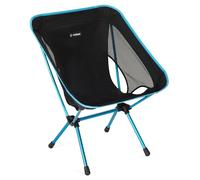 Helinox Chair One (re) Chaise de Camping Haute Performance, Chaise Extérieure Pliante Compacte Légère pour Plein Air Sac à Dos Randonnée Pique-nique Aventure, Noir/Bleu