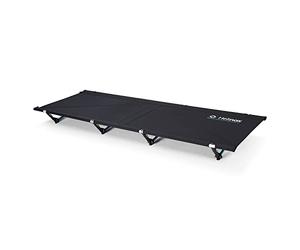 Helinox Cot Max | Conçue pour Un Maximum de Confort, Cette Version étendue du Cot One est étonnamment légère et Compressible (Black)