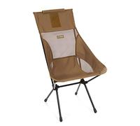 Helinox Sunset Chair | Chaise de Camping légère à Dossier Haut, pour Les Voyages et Le Plein air (Coyote Tan)