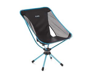 Helinox Swivel Chair | Un Design Dynamique léger avec Une Rotation complète à 360 degrés pour Que Vous puissiez Tout Observer Directement de Votre siège (Black)