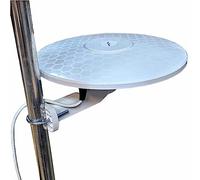 Helio - amplifiée numérique omnidirectionnelle d'antenne TV HD de Gain Haut 33dB TNT DVB-T FM Dab. 12V / 24V idéal pour Camping-Car, Poids Lourd, Camion, Caravane, Bateau ou Camping par Unispectra®