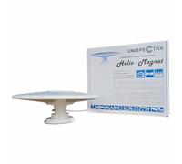 Helio - Magnet Amplifiée numérique omnidirectionnelle d'antenne TV HD de Gain Haut 33dB TNT DVB-T2 FM Dab. 12V 24V 5V USB idéal pour Poids Lourd Camion Caravane Bateau ou Camping par Unispectra®
