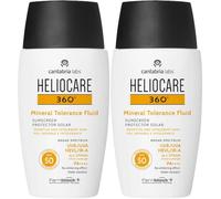 Heliocare 360° Mineral Tolerance Fluid SPF 50 Solution(S) 2x50 ml