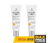 Heliocare Âge Actif Fluide SPF 50+ Anti-age Solaire Contre Point Noir 2-pack