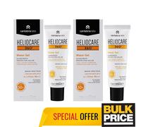 Heliocare Eau Gel Crème Solaire SPF 50+ Sweat Résistant sans Huile Kit 2-pack