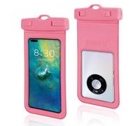 helioflicker Lot de 2 étuis de protection étanches pour téléphone portable iPhone 15 14 13 12 11, rose, Simple