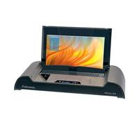 Fellowes Thermorelieuse Helios 60 – Reliure jusqu'à 600 feuilles, mise en veille auto, noir et gris