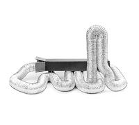 Helios ALF 200 Conduit flexible en aluminium - Contenu du carton : 10 ml. DN 200 mm - 05715