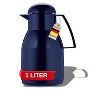 Helios Bouteille Isotherme en Plastique, Plastique, Bleu foncé, 1,0 Liter