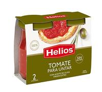 Helios, Coffret Tomate pour Tartines, Tartinade à la Tomate, Pack 2 x 140 gr