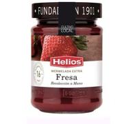 Helios Confiture Extra de Fraise, Pot de 340g, Préparée avec Plus de 50% de Fruits