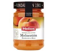 Helios Confiture Extra de Melocotón, Pot de 340g, Catégorie Supérieure, Intense et Naturelle