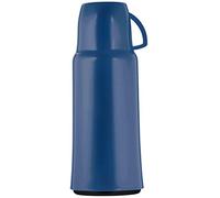 Helios Elegance Bouteille isotherme Bleu pigeon 1,0 l - 6 h au chaud - Garde les boissons chaudes et froides - Design robuste - Idéal pour les déplacements